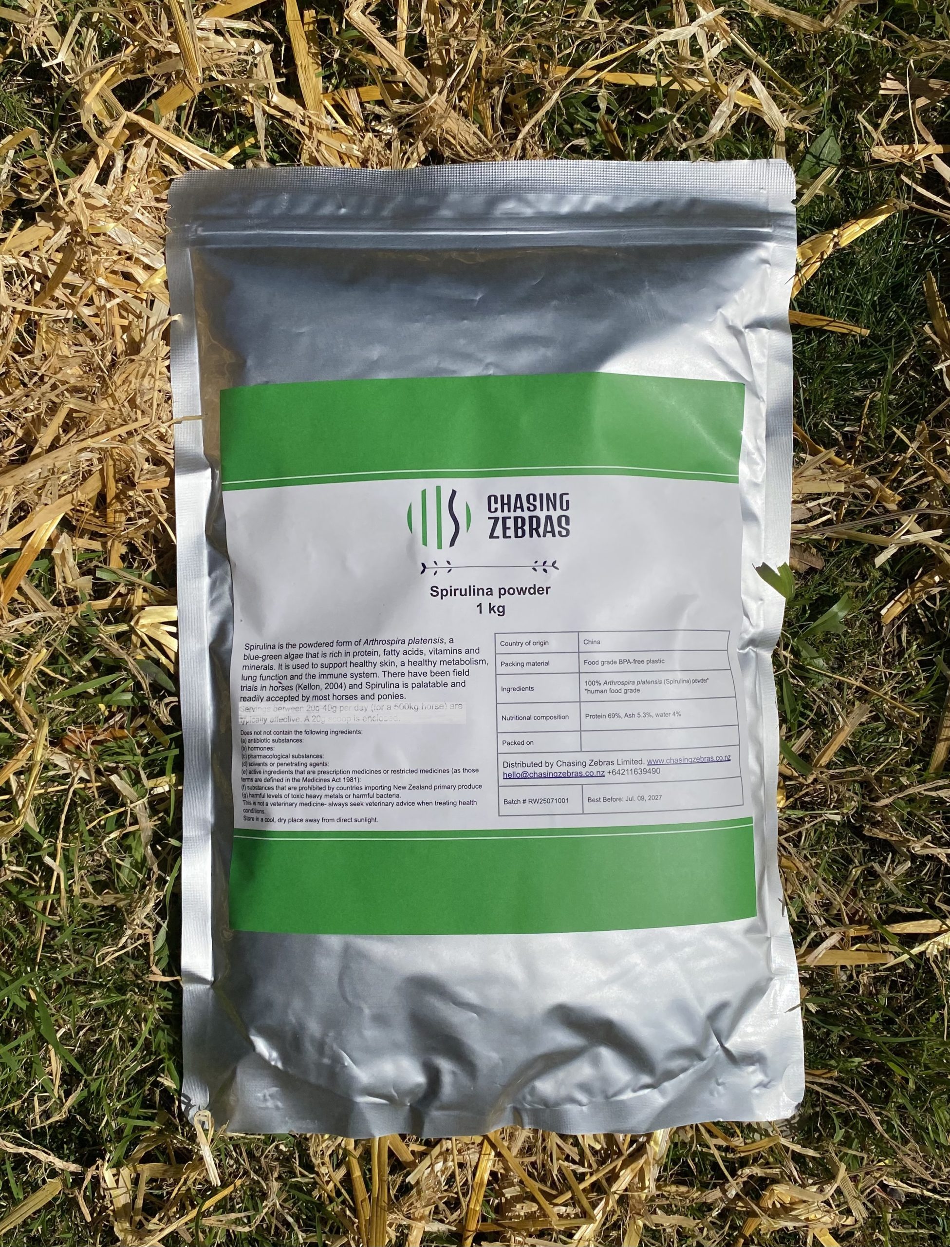 Organic Spirulina Powder 1kg - Image 3