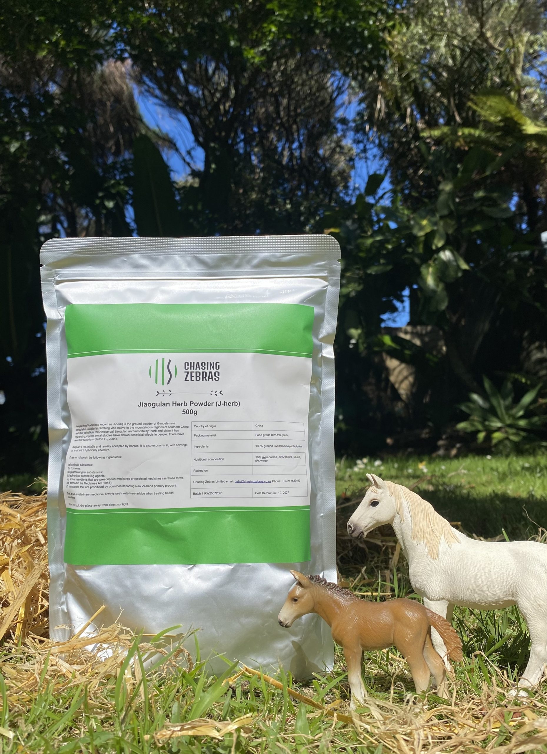 Jiaogulan 500gram - J herb powder (Gynostemma pentaphyllum)