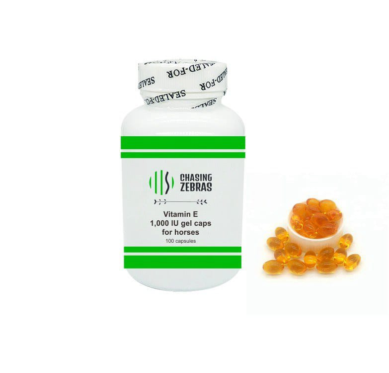 Vitamin E 100 x 1000 IU Gelcaps for Horses - Image 2
