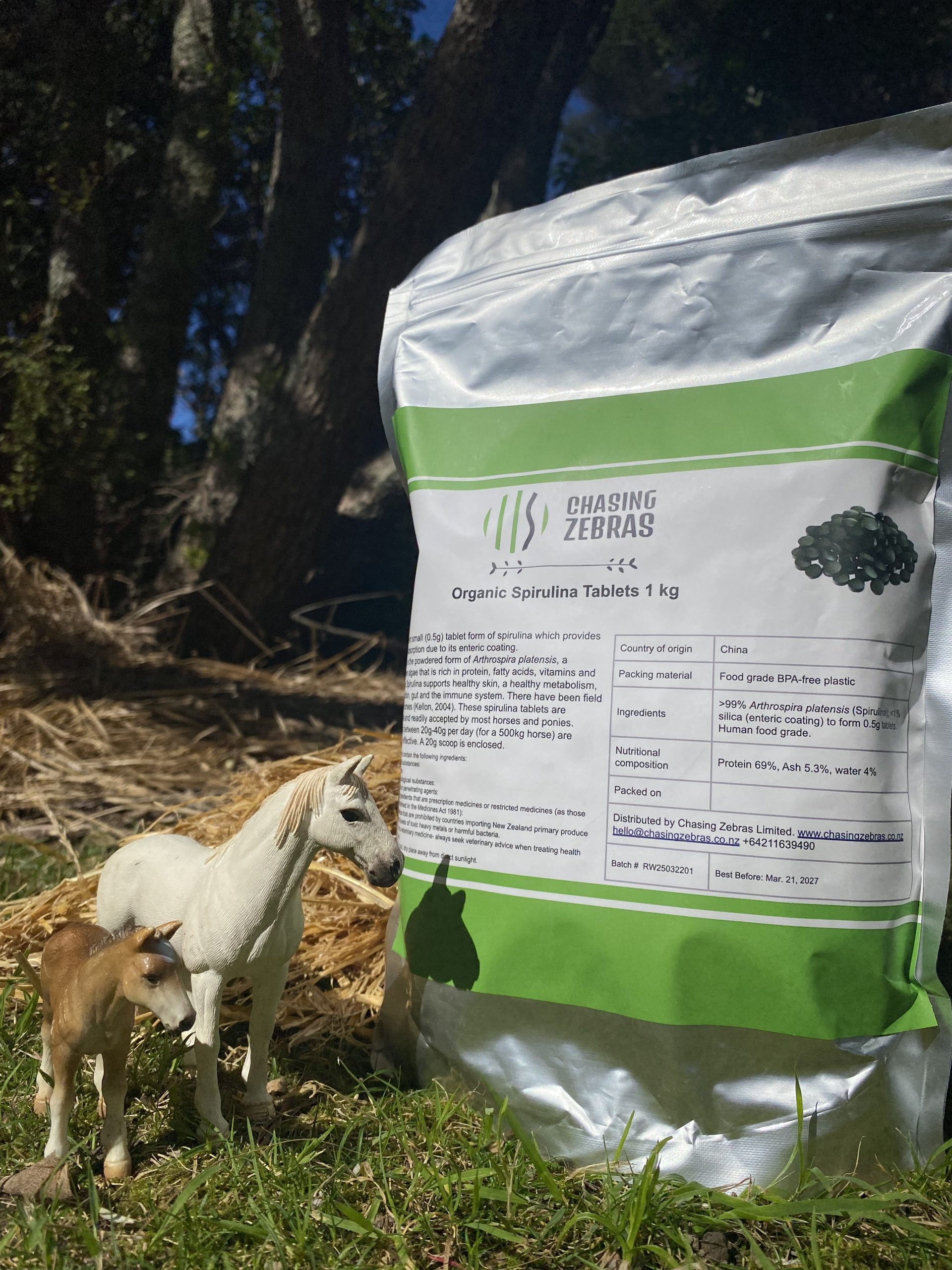 Organic Spirulina Tablets 1kg