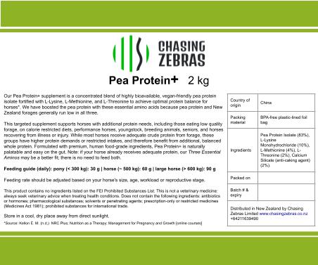 Pea Protein+ 2kg